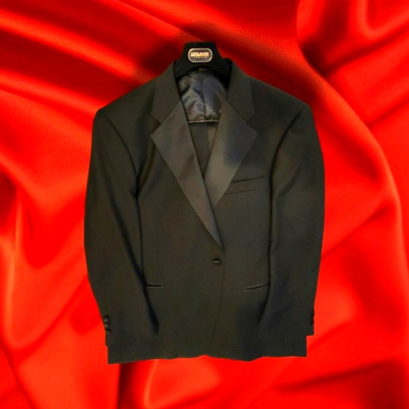 Beautiful excellent condition, Italian, 46R black - Picture 1 of 9